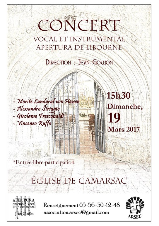 Arsec Concert Camarsac du 2017-03-12